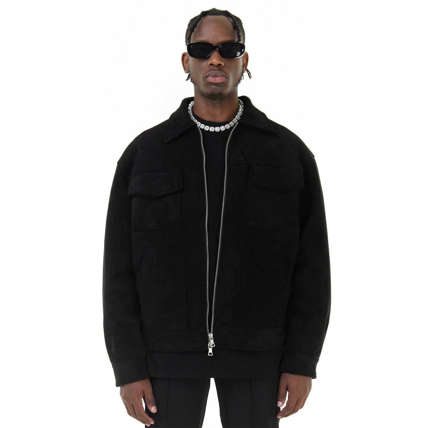 MUKHTAR | VELOUR JACKET