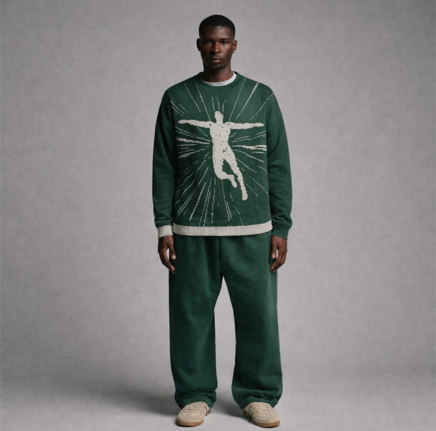 GREEN LIGHT CLOUD Pullover