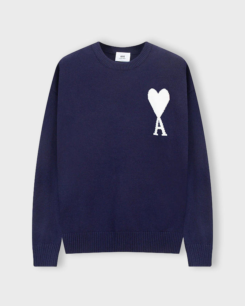 AMI | HEART SWEATER