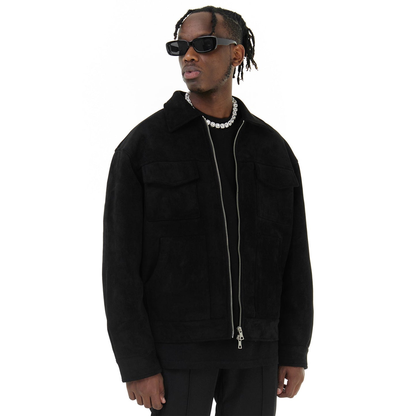 MUKHTAR | VELOUR JACKET